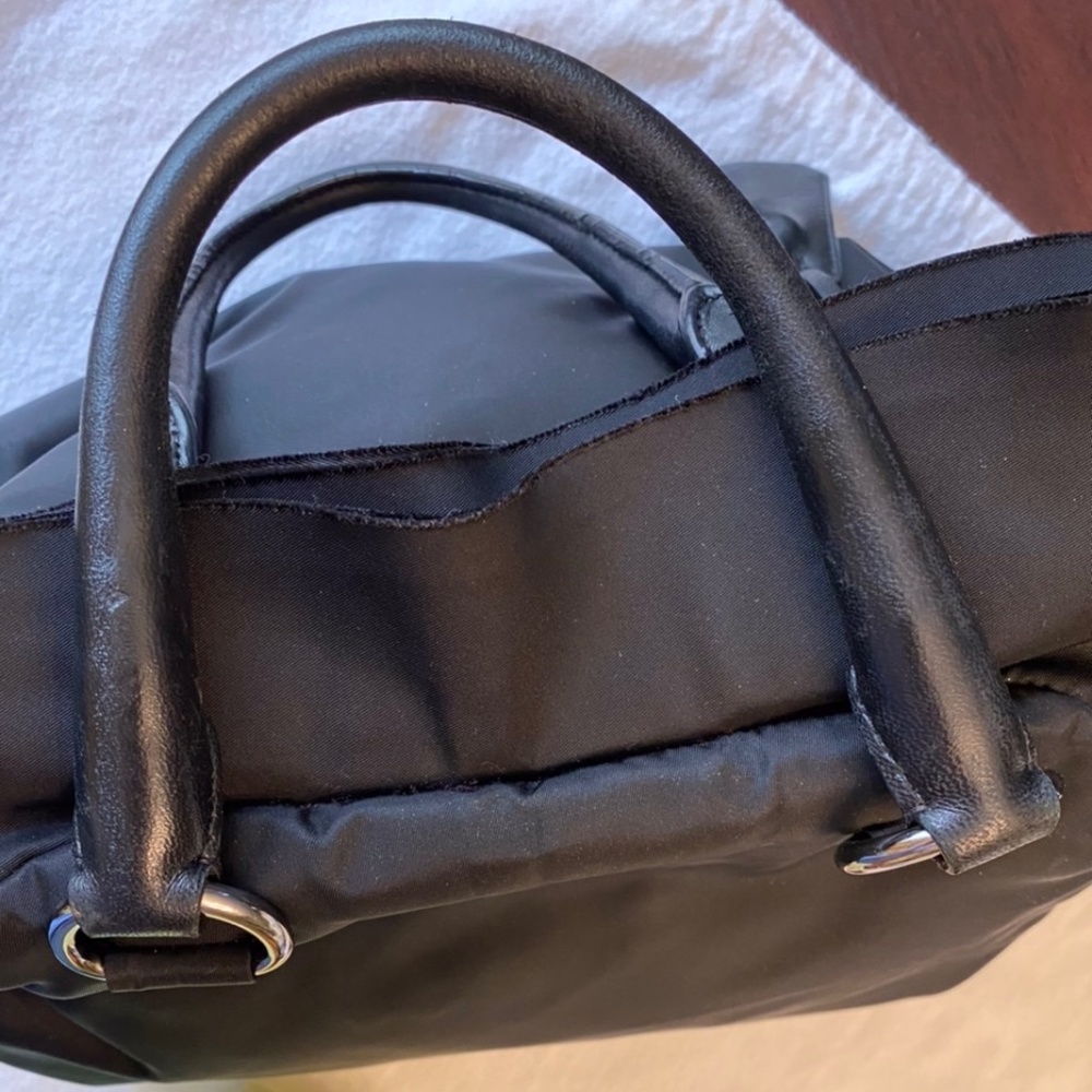 Vintage PRADA Nylon Ruffle Handbag - Picture 13 of 16